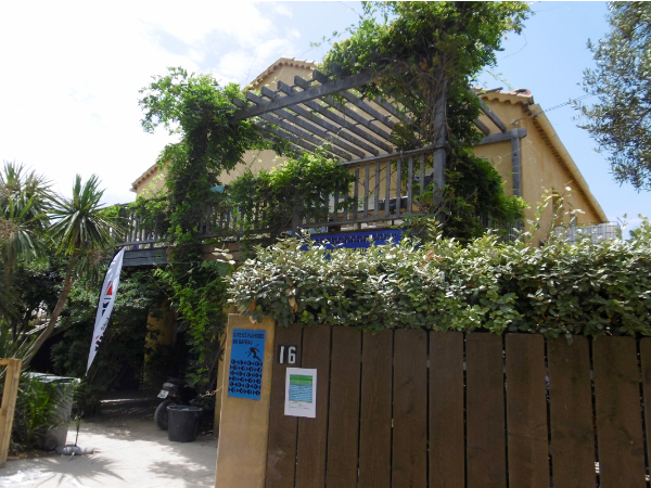 Façade du gîte